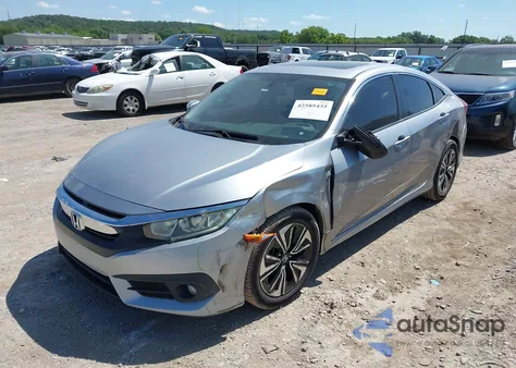 2016 Honda Civic Ex-L from USA, damaged, VIN 19XFC1F72GE018772